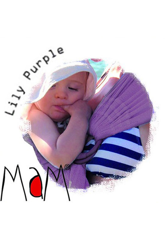 MaM Watersling Ring Sling Lily Purple